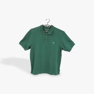Tommy‎ Bahama IslandZone Polo Shirt Men's XL Green Short Sleeve Golf Casual